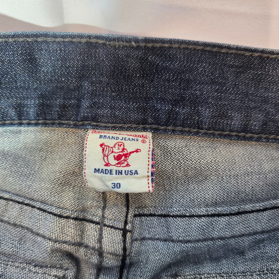 [30]트루릴리전 USA 빌리 스터드 부츠컷 Y2K 데님팬츠 상품이미지4