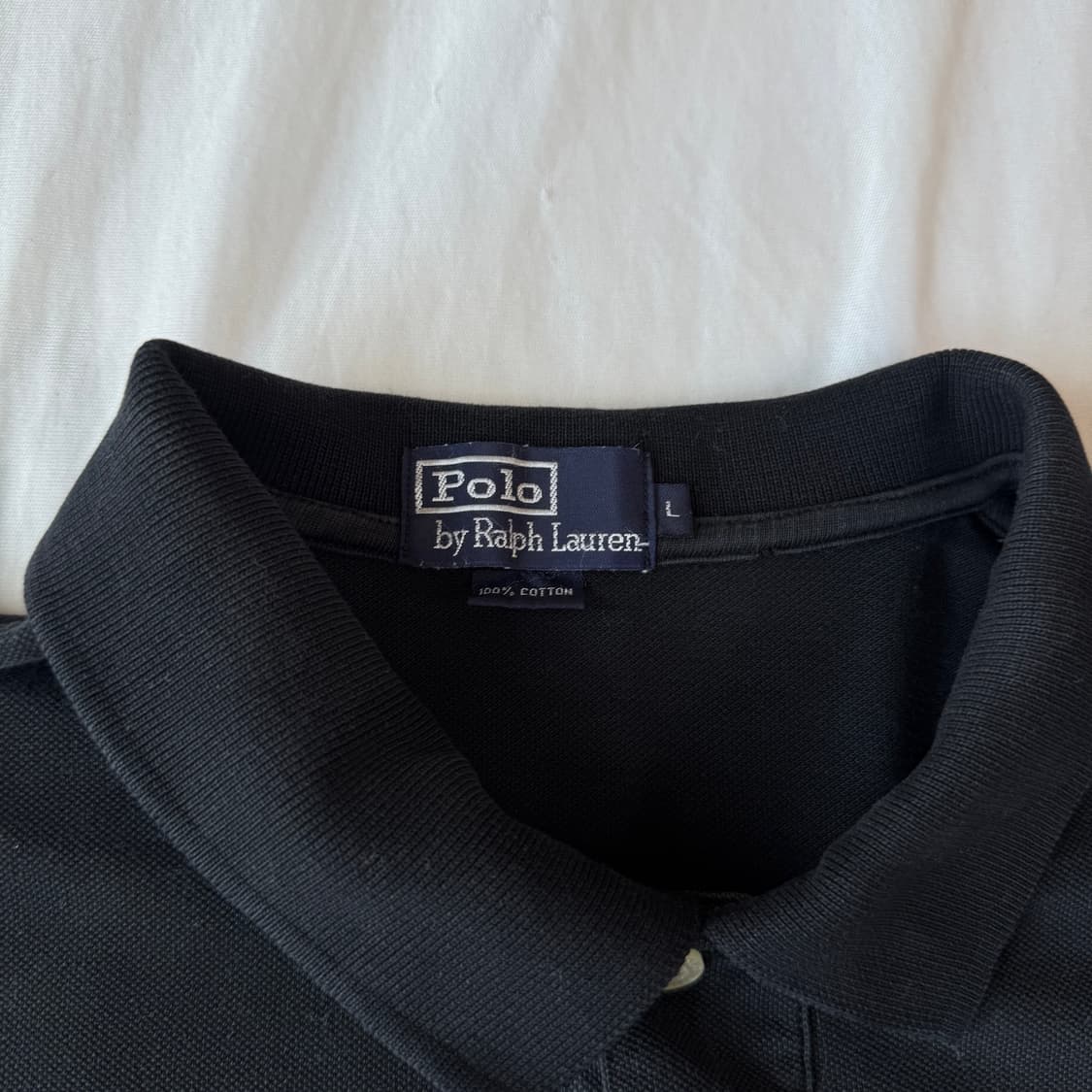 폴로 랄프로렌 빅포니 자수 카라티셔츠 L-XL 상품이미지3