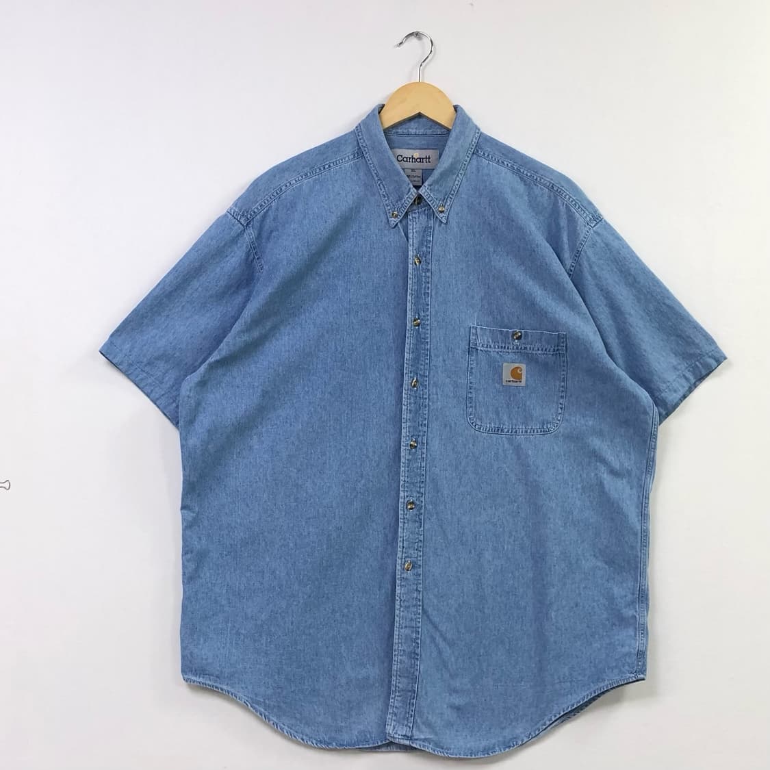 Xxl 칼하트 데님 셔츠 상품이미지2