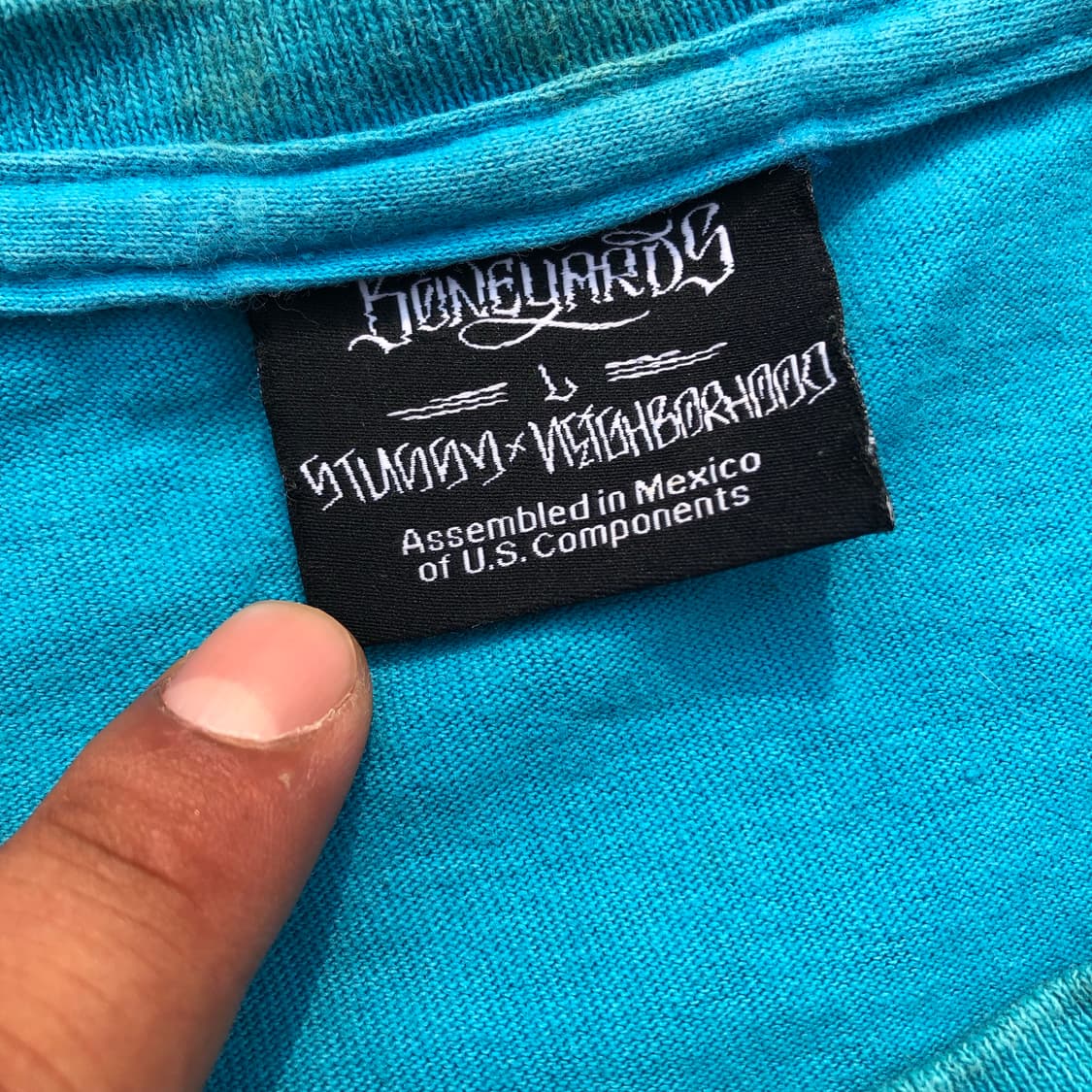 [XL] 스투시 X 네이버후드 반팔티 상품이미지6