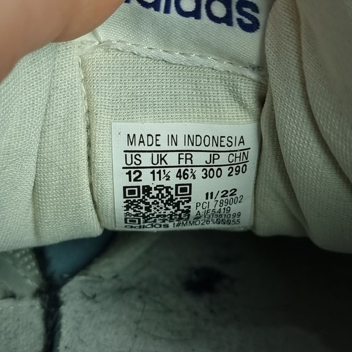 [아디다스] 빈티지 포럼 아이보리 블루 M18896 상품이미지10