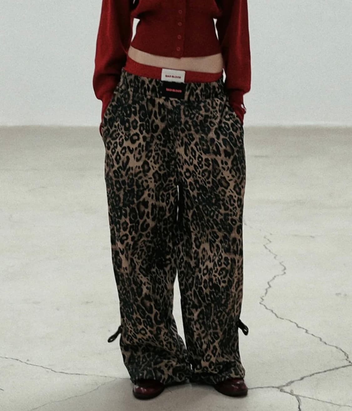 배드블러드 레오파드 AJ 이지 팬츠 상품이미지1
