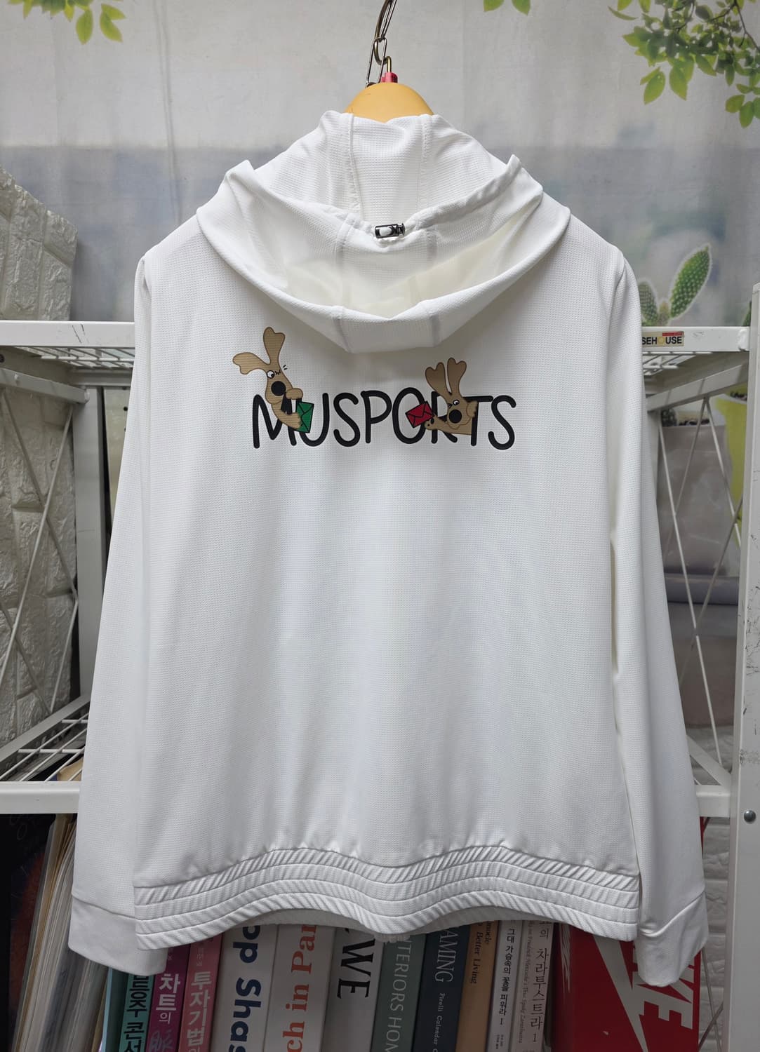 엠유 여성 골프바람막이 55 봄~여름 후드 집업 골프자켓 WM74 상품이미지1