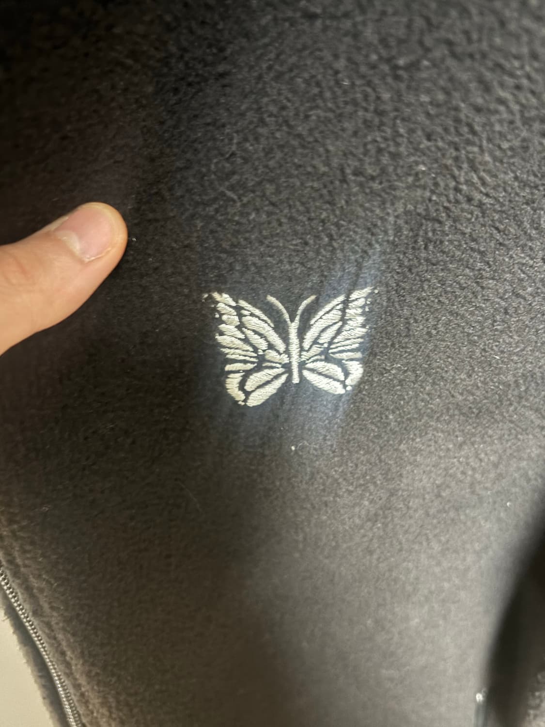 니들스 브라운 플리스 후리스 상품이미지3