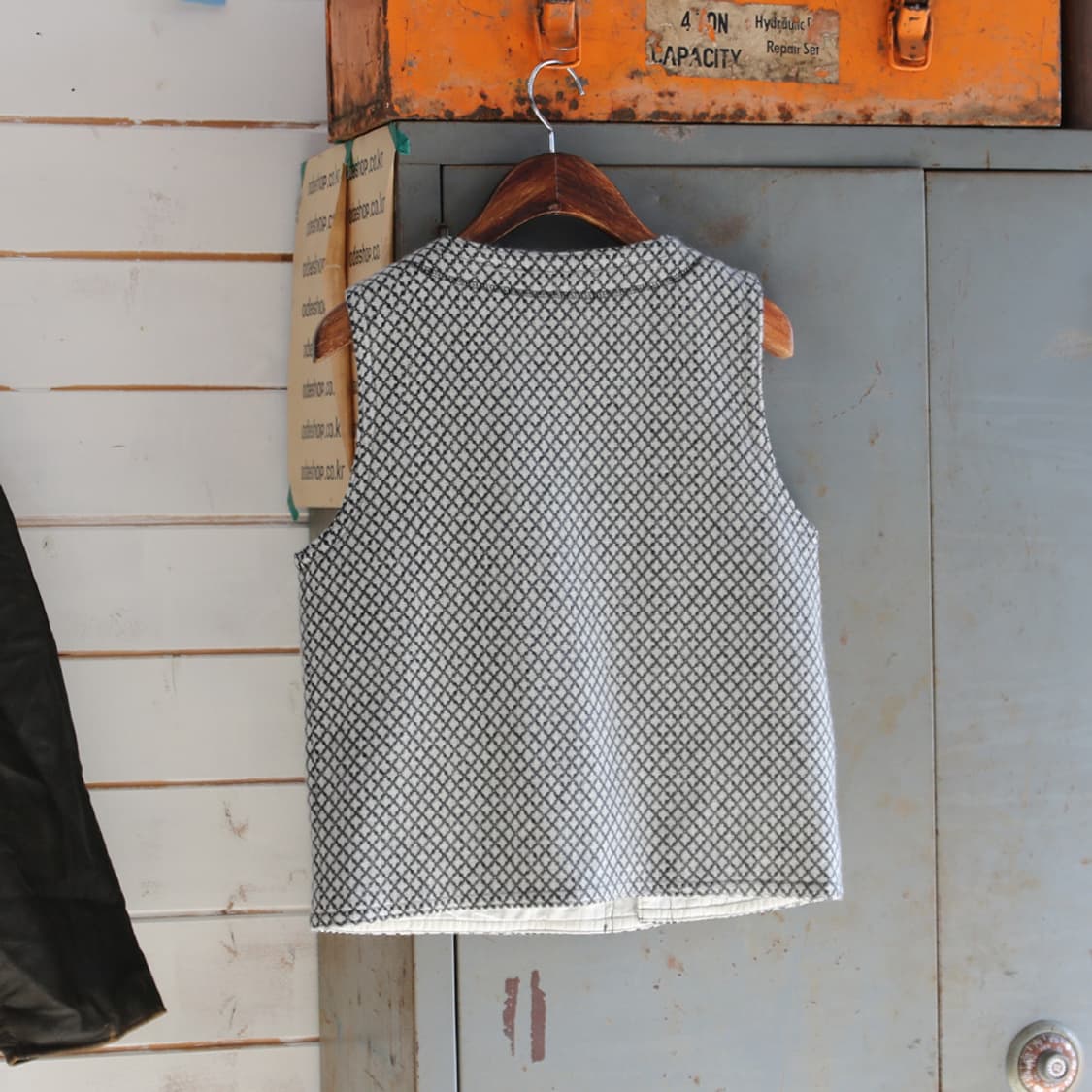 BEAMS BOY 모직 패턴 베스트 (여성용) 상품이미지3