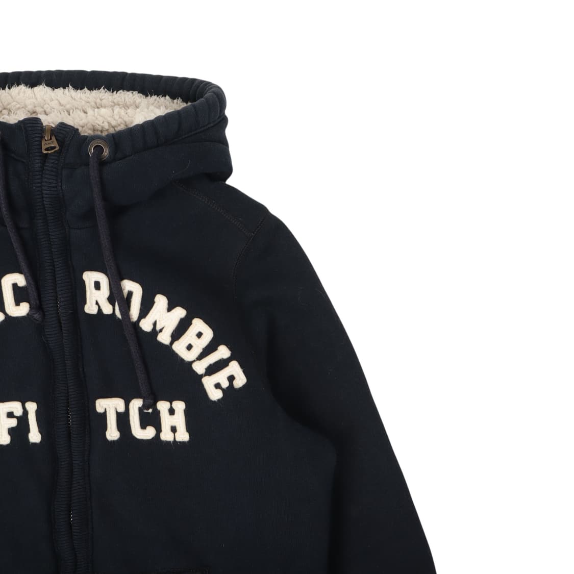 아베크롬비 아치로고 쉐르파 후드집업 상품이미지3