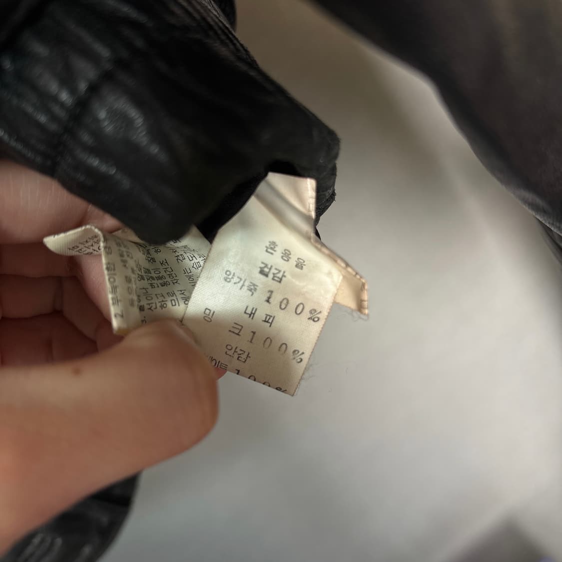 밍크퍼 램스킨 봄버자켓 상품이미지4