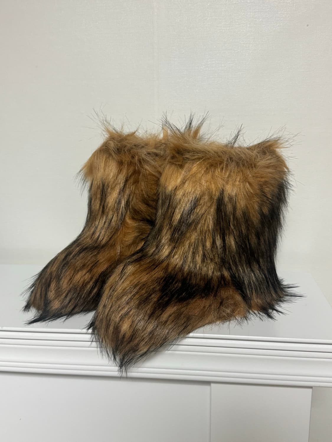 퍼부츠 털부츠 브라운 38size새상품 상품이미지5