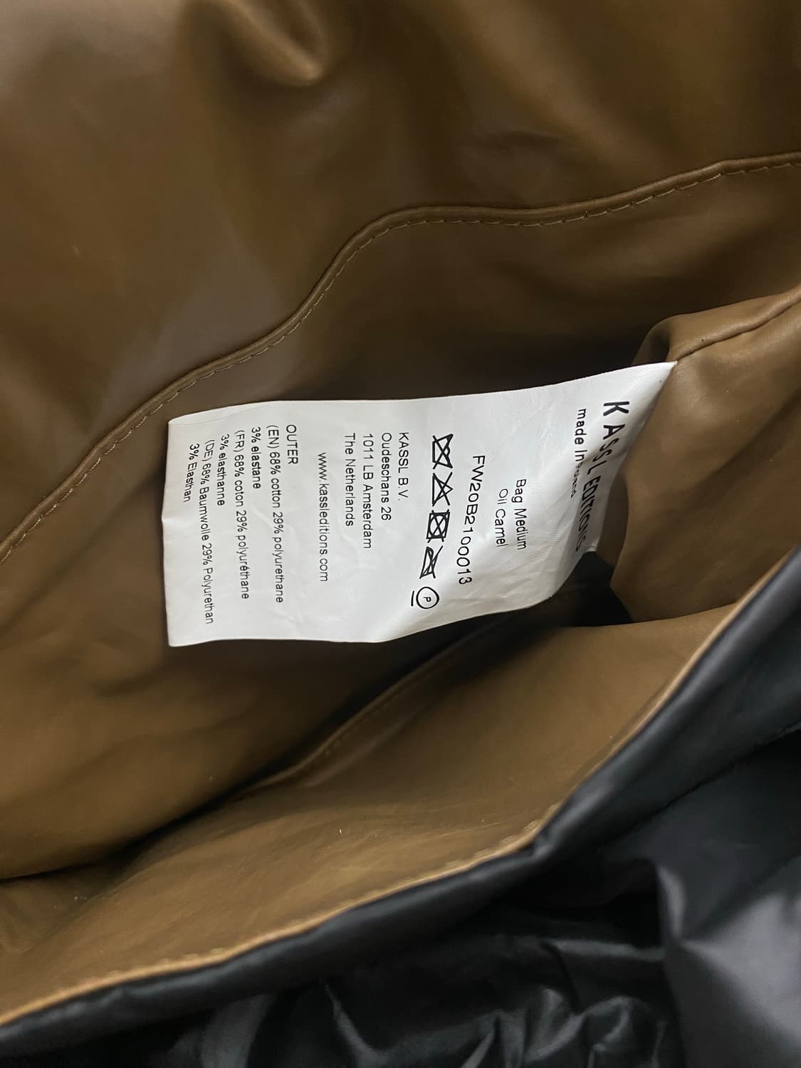 KASSL 카슬에디션 패딩백 상품이미지5