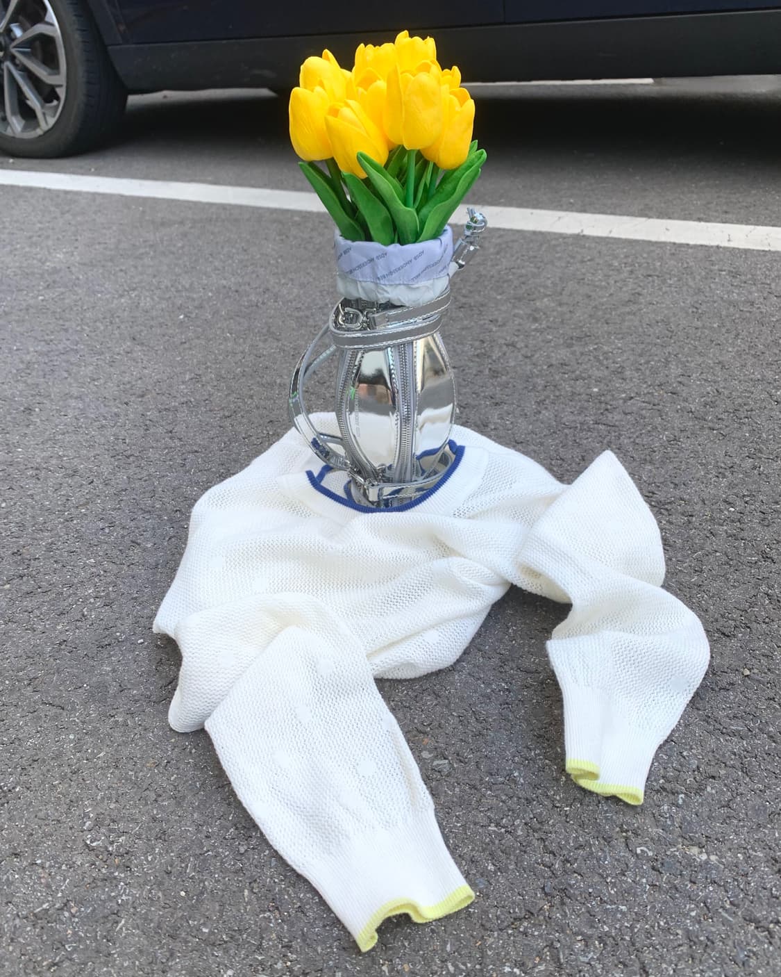 앤더슨벨 바소 백 (silver) 상품이미지2