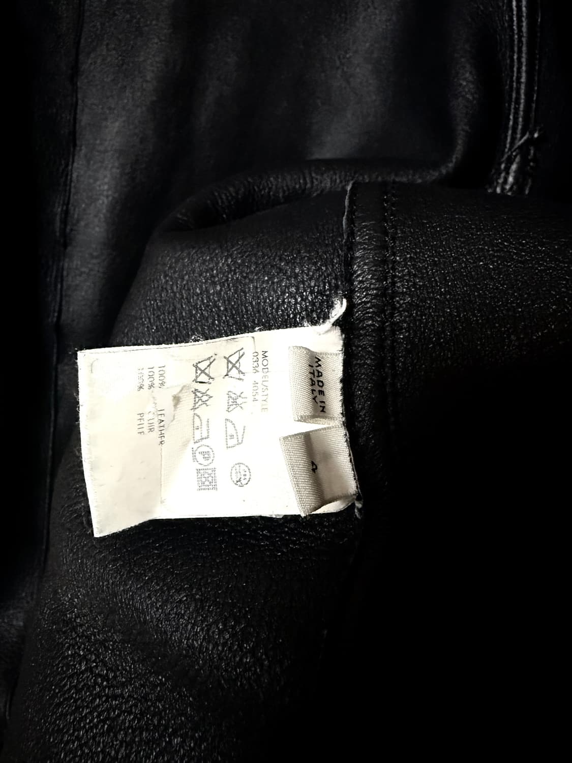 캘빈클라인 메인컬렉션 밀리터리 2way 리얼퍼 레더 봄버 상품이미지6