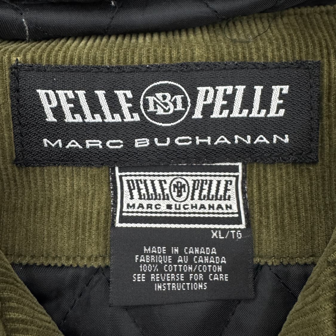 펠레펠레 코듀로이 카키 후드 자켓 상품이미지6