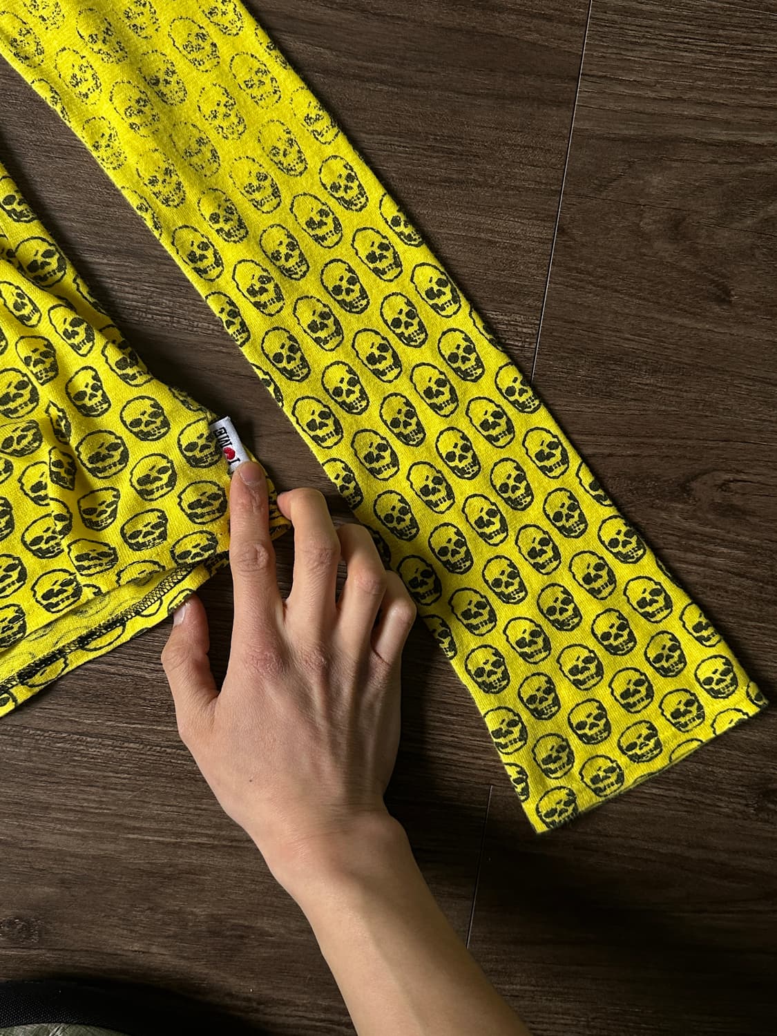 Swanky 스컬 그라데이션 롱 슬리브 상품이미지10