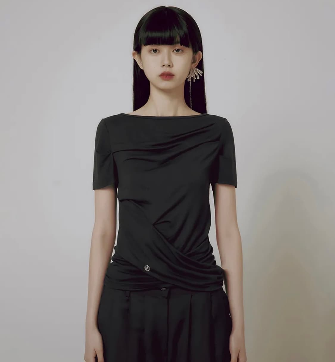 플레어업 Drape Layered T-Shirt 상품이미지2