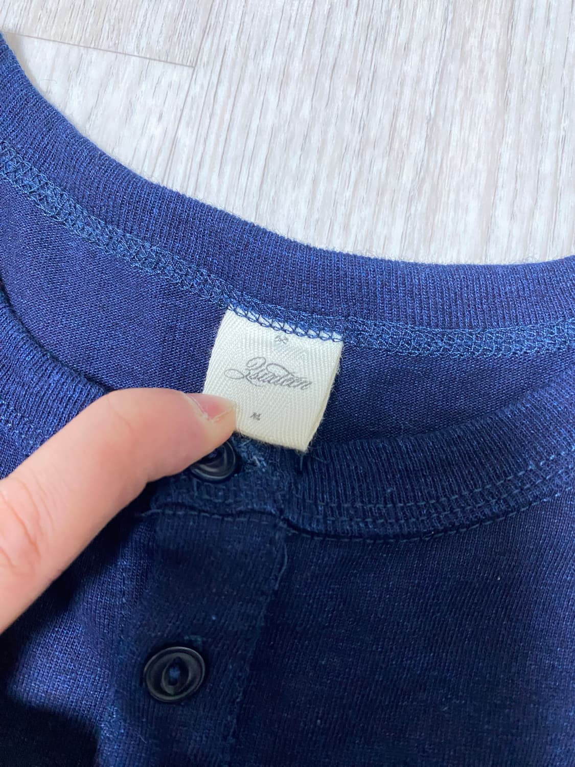 3식스틴 3sixteen 롱슬리브 헨리넥 티셔츠 상품이미지3