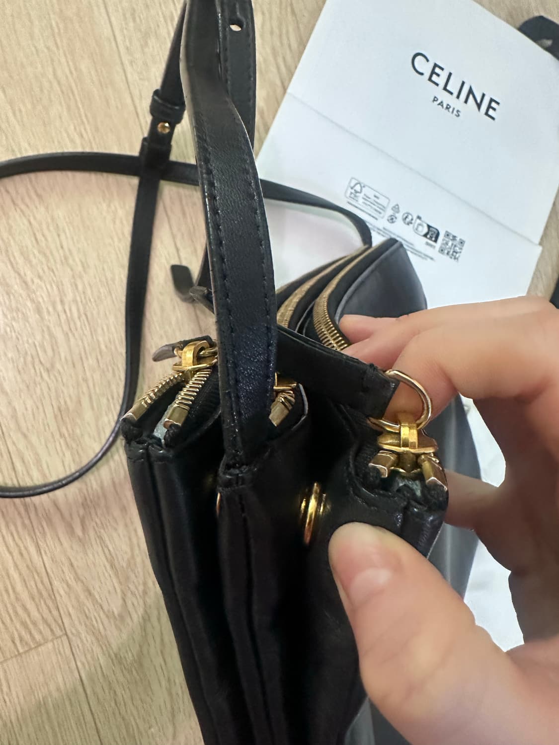 셀린느 트리오백 라지 상품이미지5