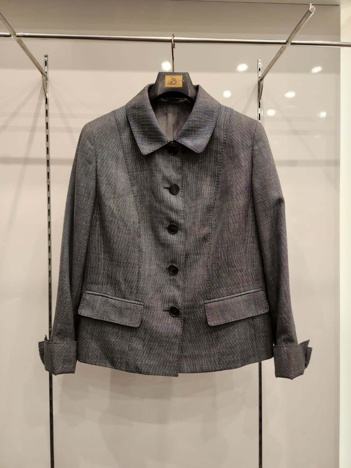 버버리 스트라이프 여성쟈켓 상품이미지1