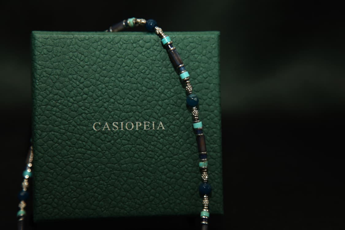 CASIOPEIA Blue tongued Necklace  ﻿원석 목걸이 상품이미지10