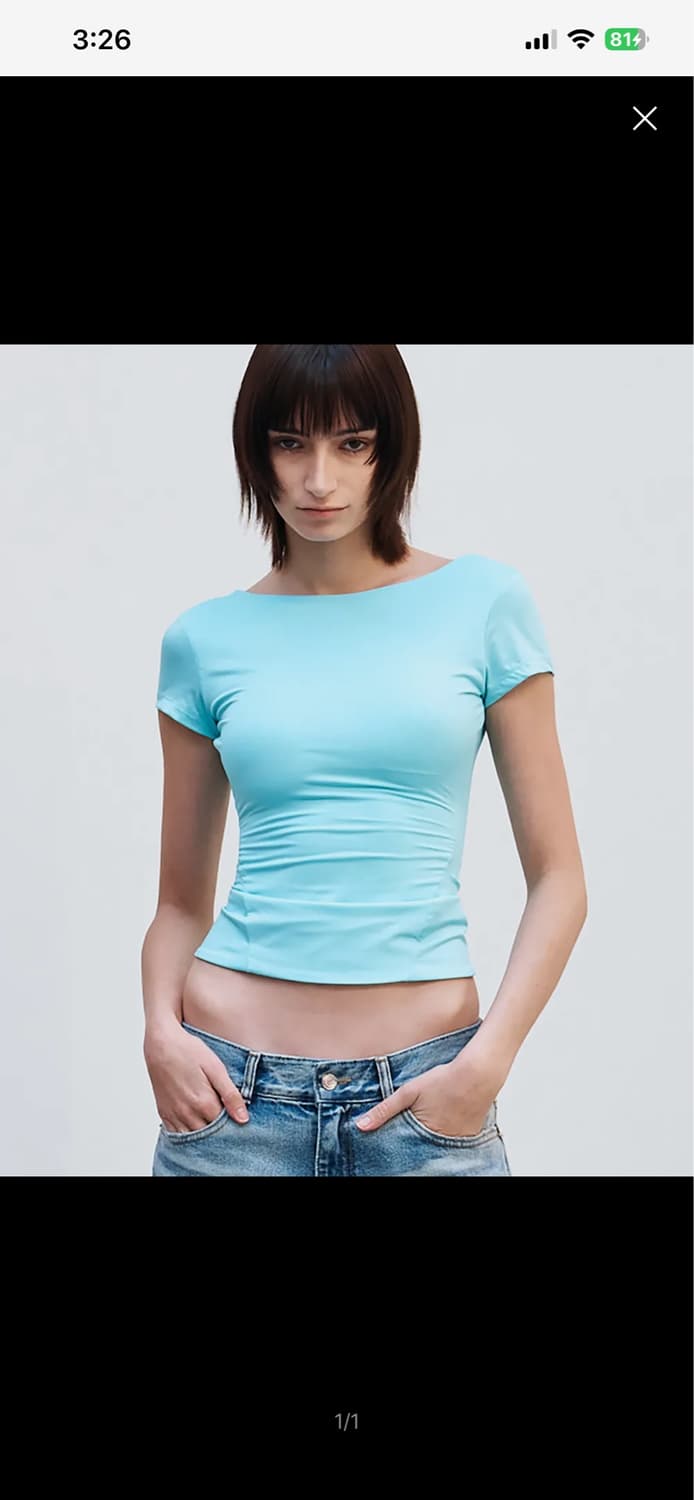 2000 Archives RHEA BACK SCOOP T (MINT) 상품이미지1