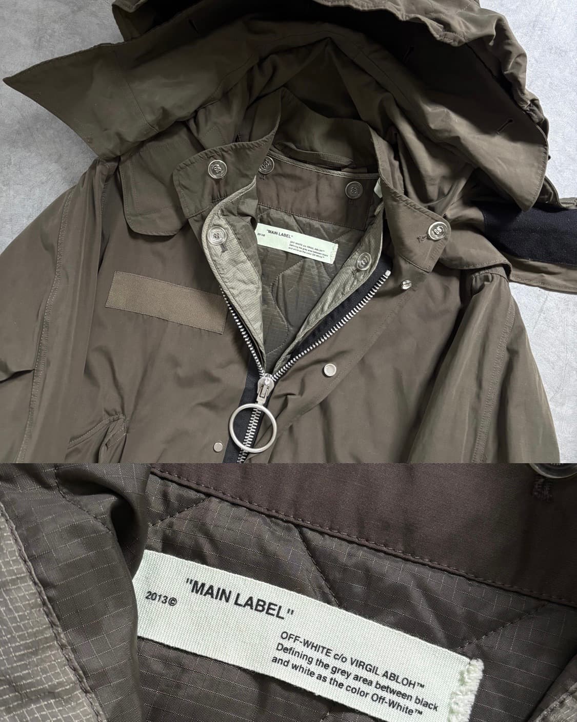 Off White 오프화이트 피쉬테일 자켓  상품이미지6