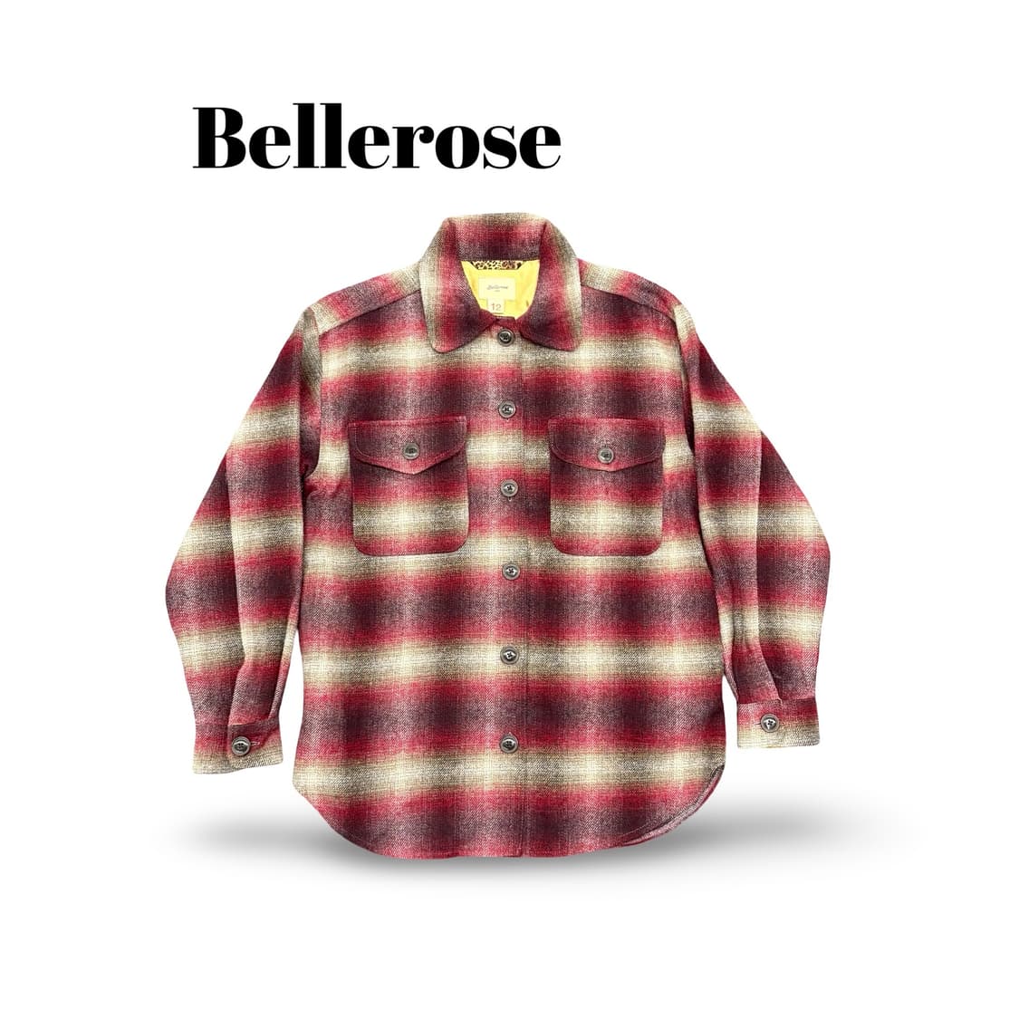 (85)Bellerose 체크웨스턴셔츠 상품이미지1