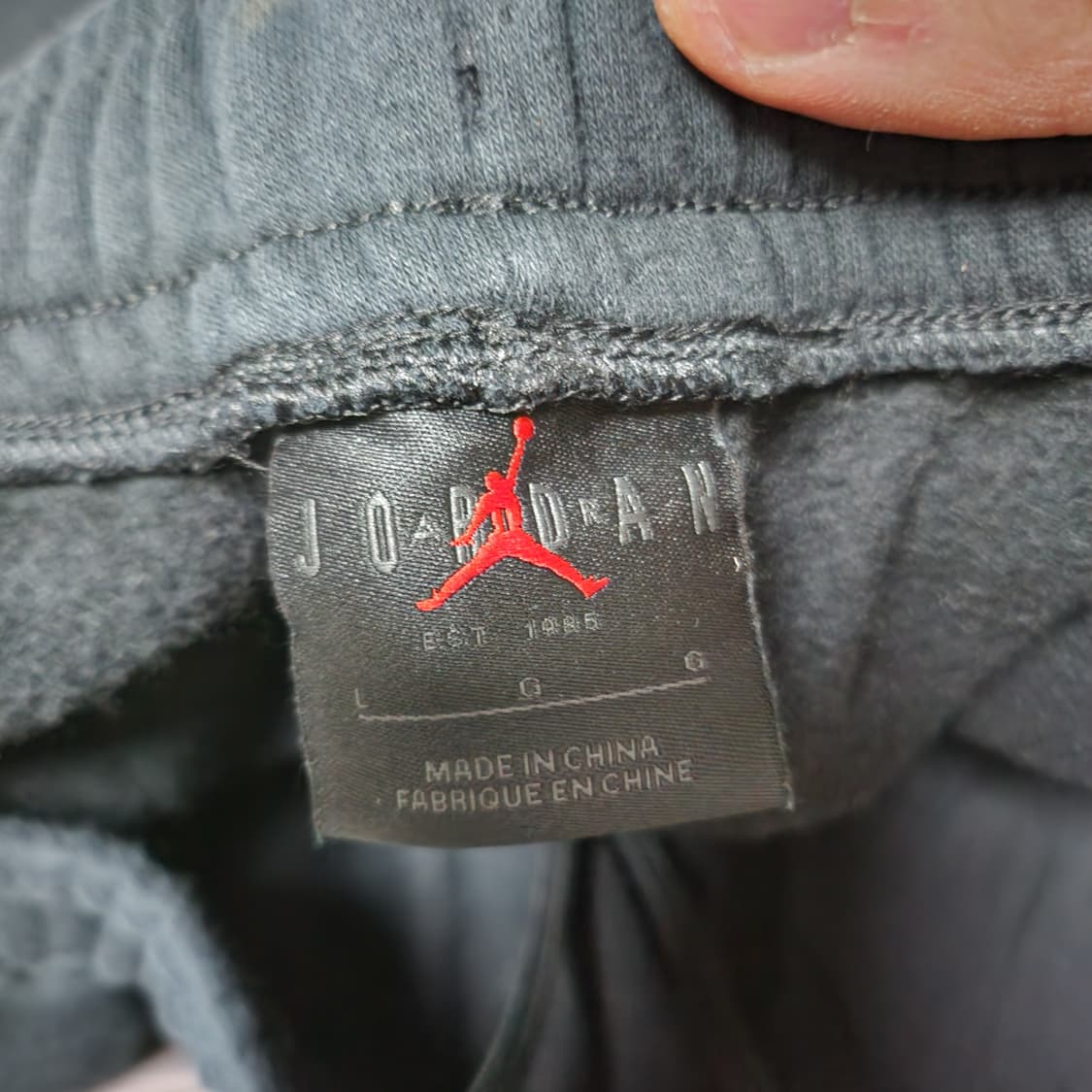 [L] 나이키 조던 기모 조거팬츠 상품이미지3