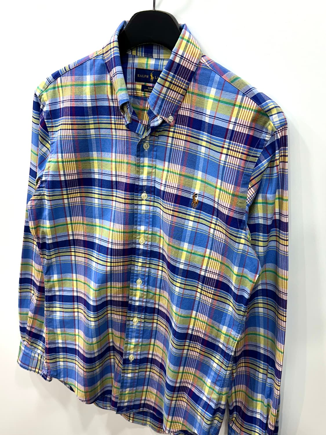 폴로 랄프로렌 멀티컬러 체크 셔츠 S 상품이미지2