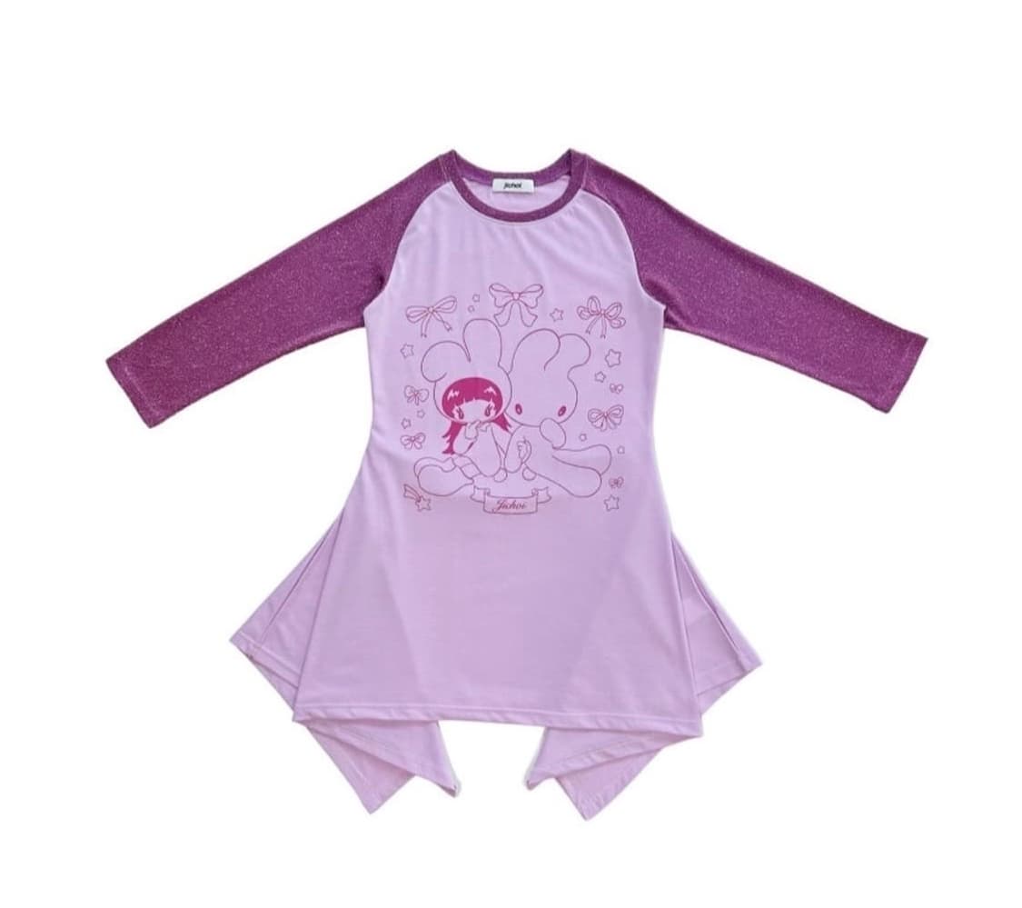 지초이 플레어 레글런 티드레스 상품이미지1