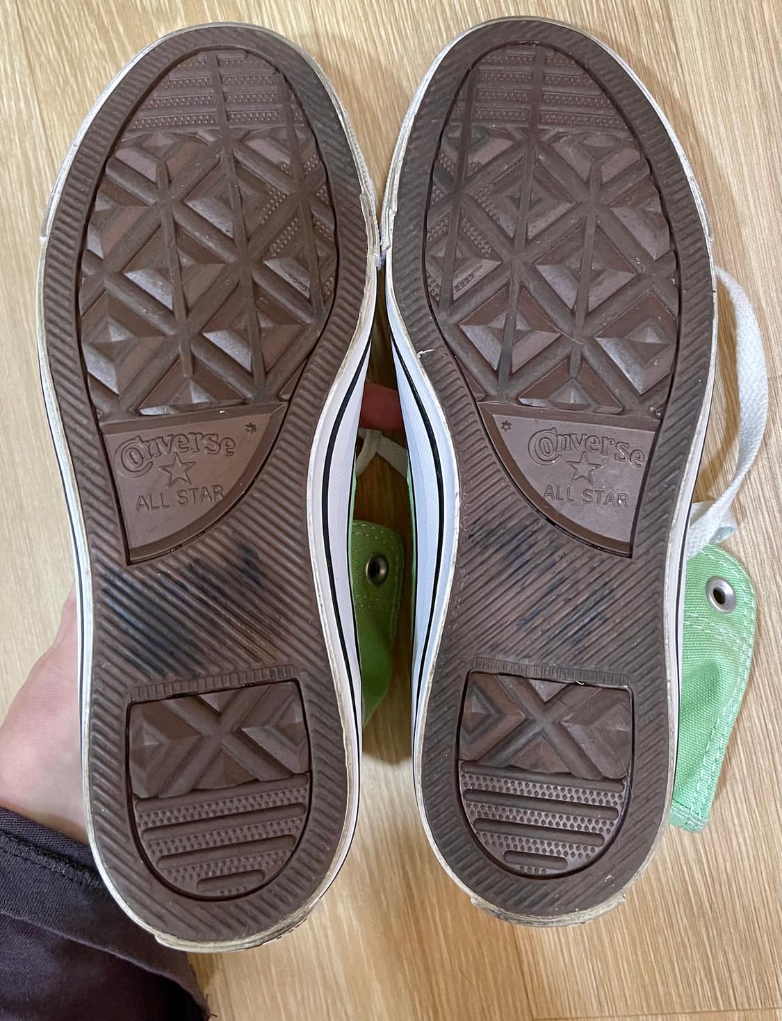 Converse 컨버스 척테일러 올스타 하이 - 파스텔 민트/235 상품이미지8