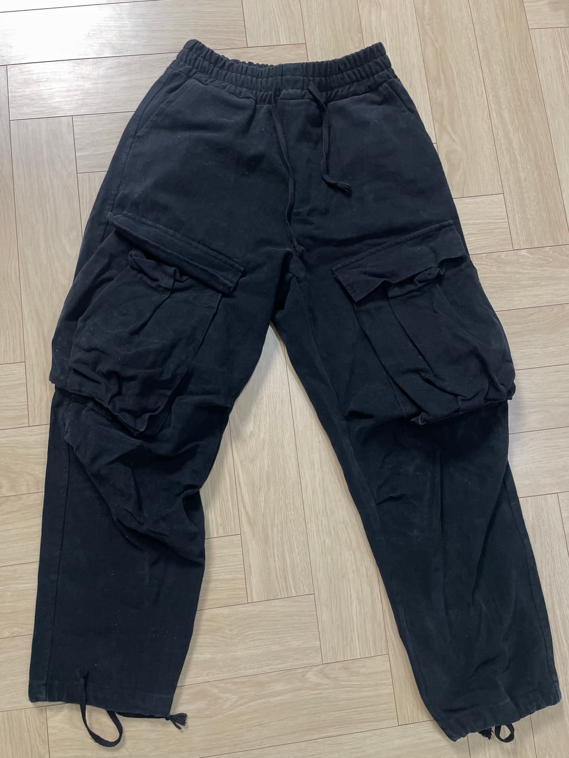 블랙 카고 팬츠 (30-32 추천 ) 상품이미지3