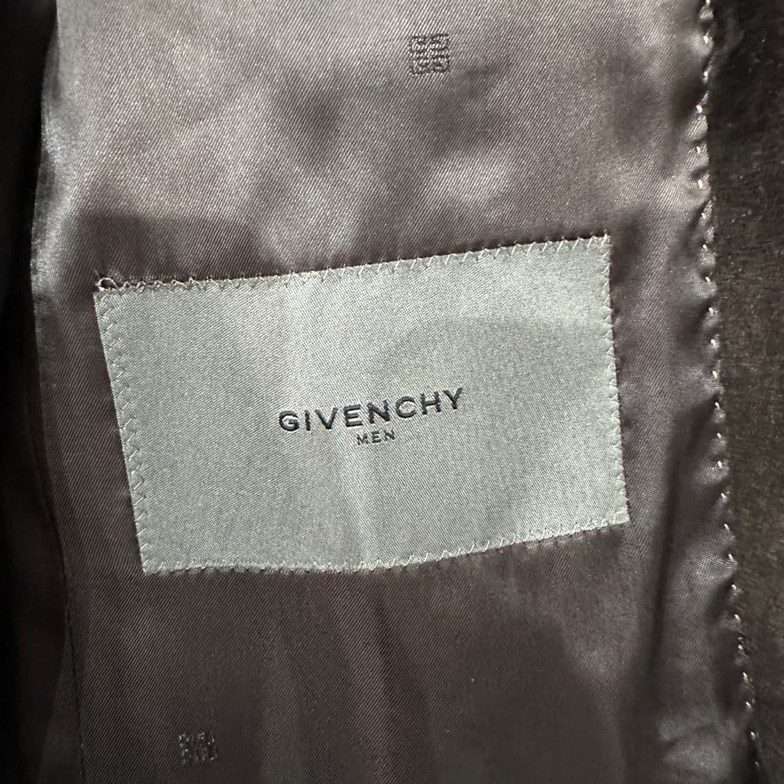 지방시 벨벳 브라운 블레이저 자켓 M 상품이미지5