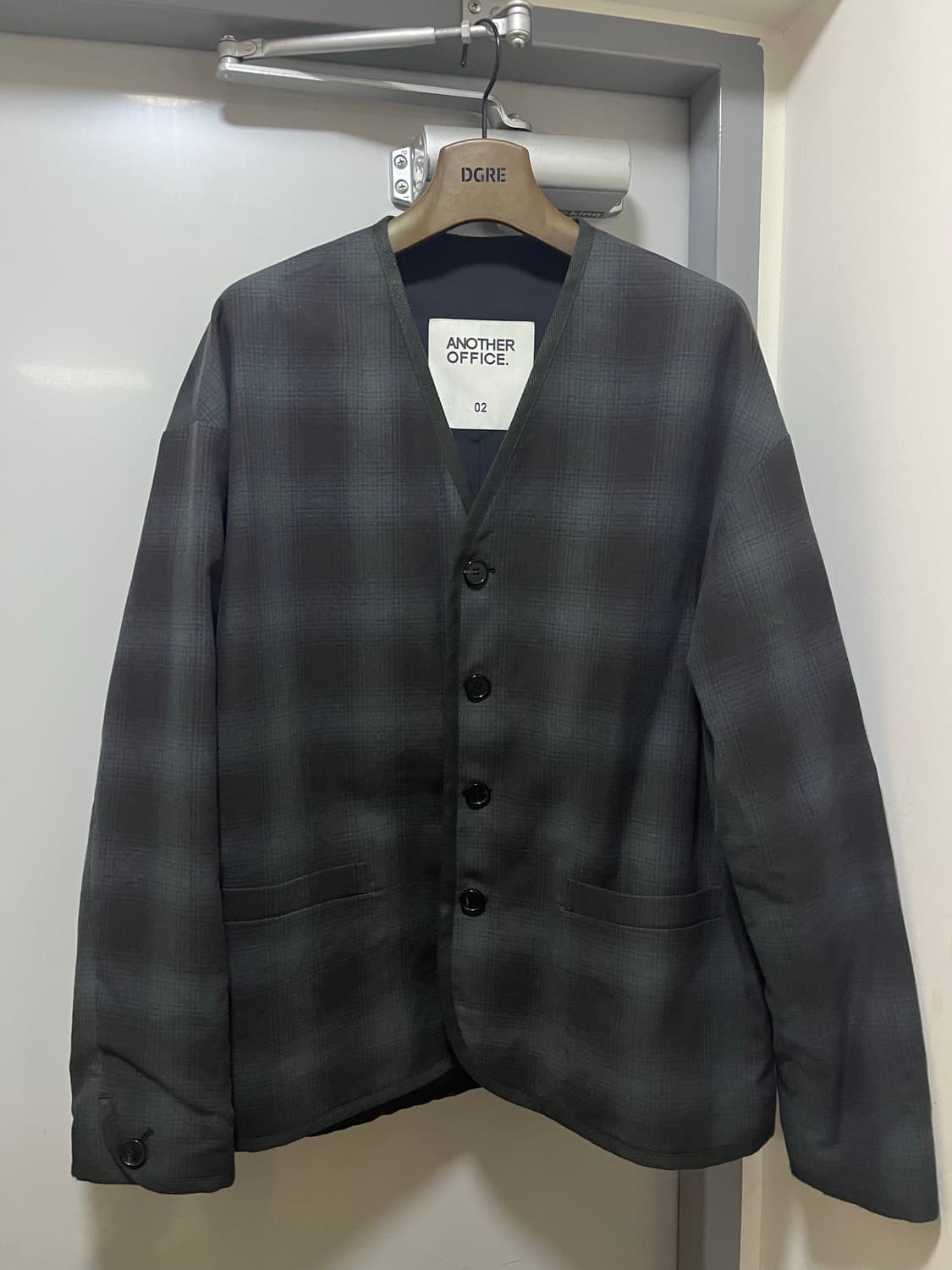 [02] 어나더오피스 레거시 라운지 자켓 (Japanese Check) 상품이미지4