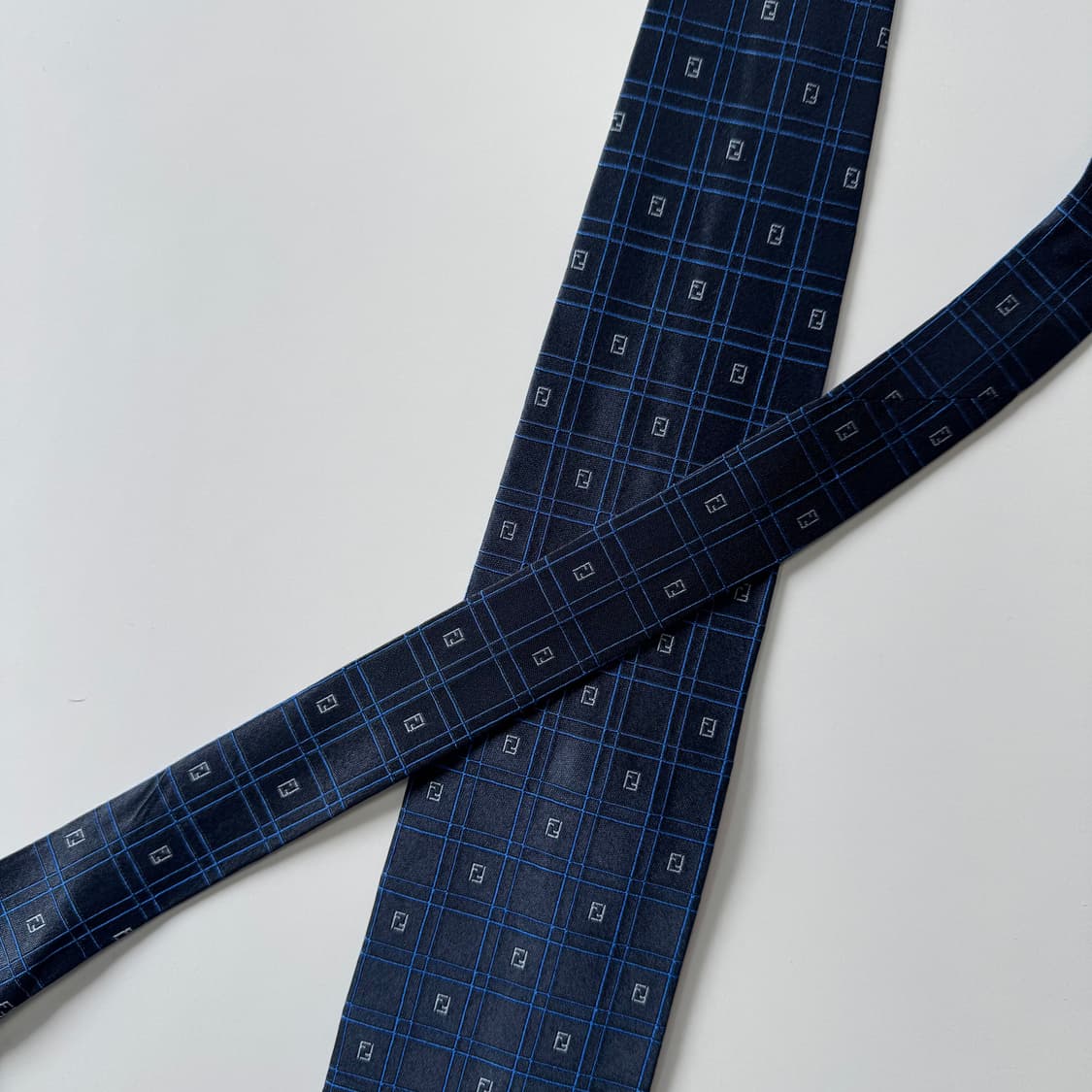 펜디 (FENDI) FF 모노그램 정품 명품 넥타이 상품이미지4