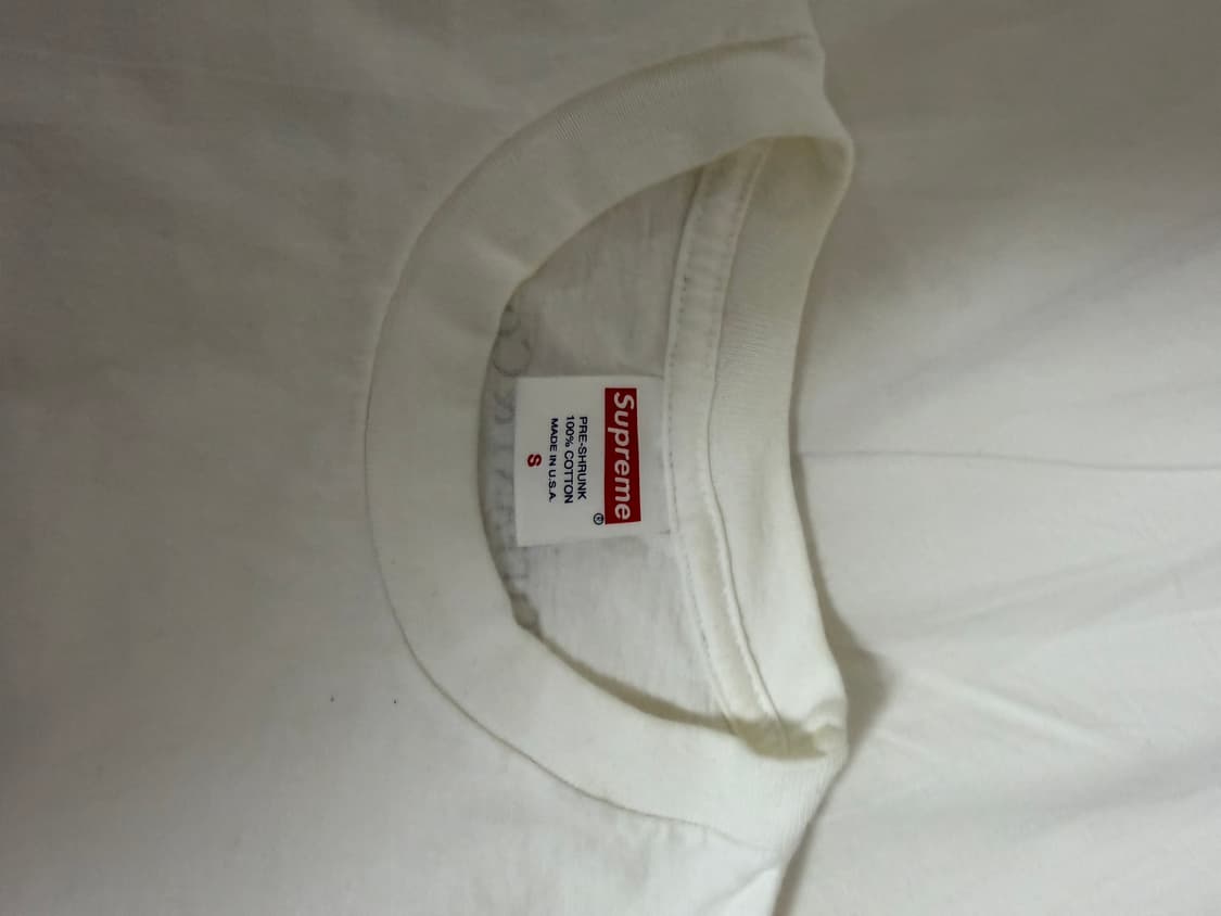 슈프림x티파니 앤 코 박스로고 반팔S 상품이미지3