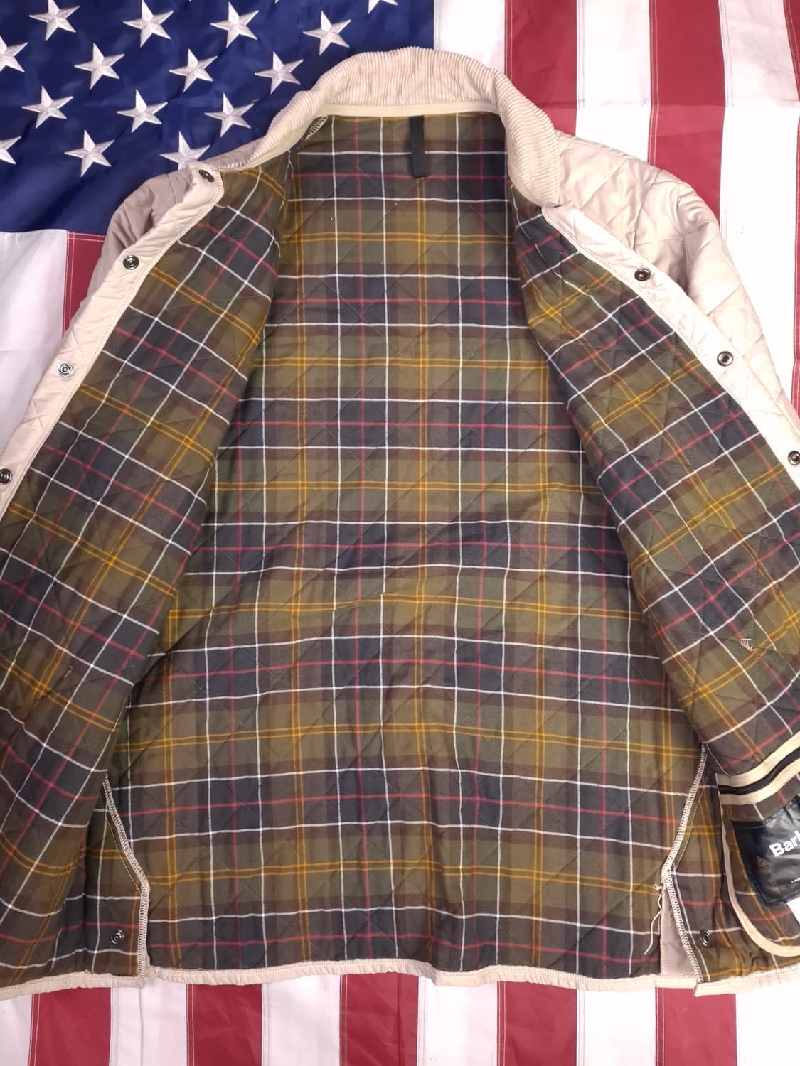 오리지날 바버 퀼팅 워크 자켓 상품이미지7