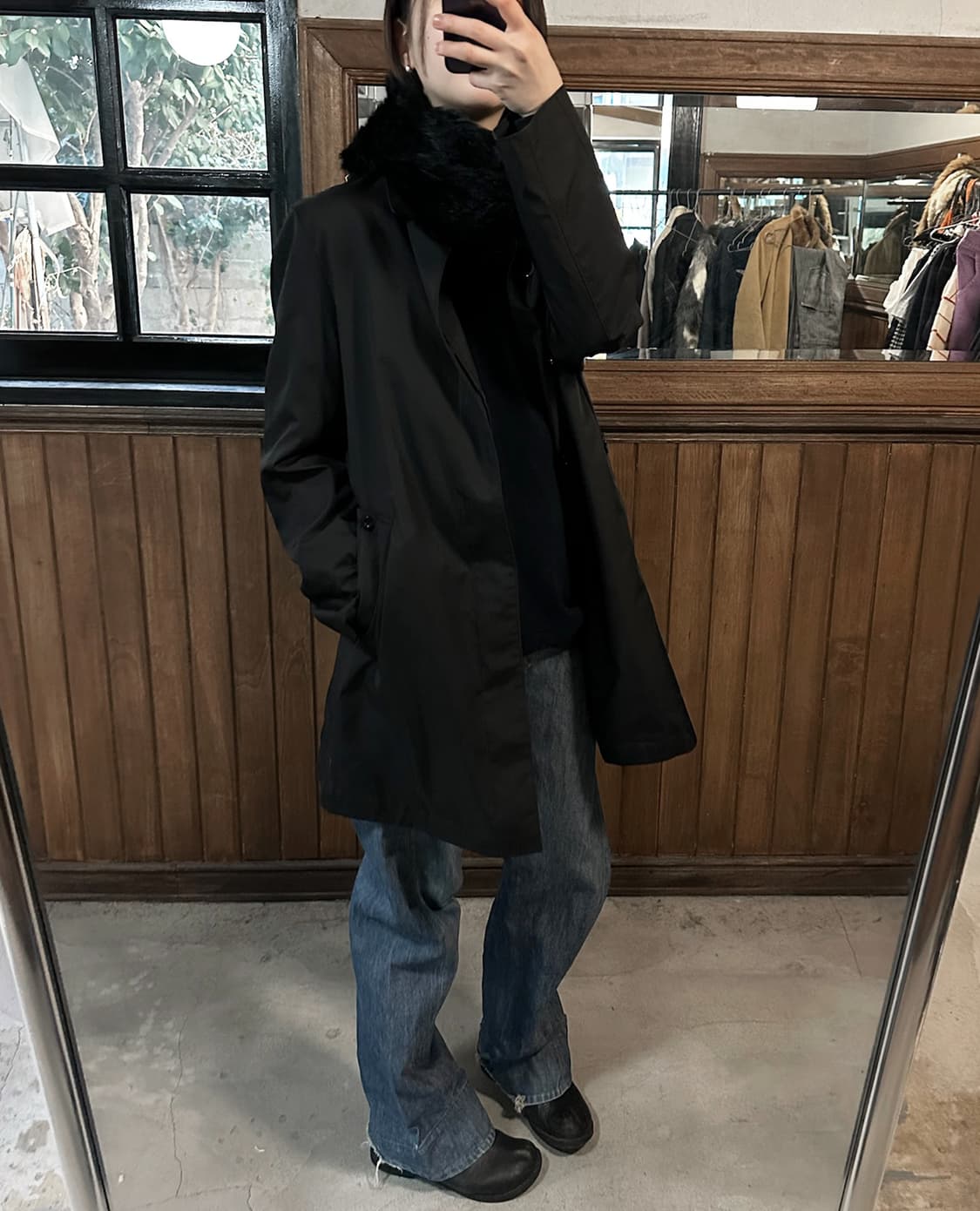 DOUBLE STANDARD CLOTHING fur muffler 상품이미지5