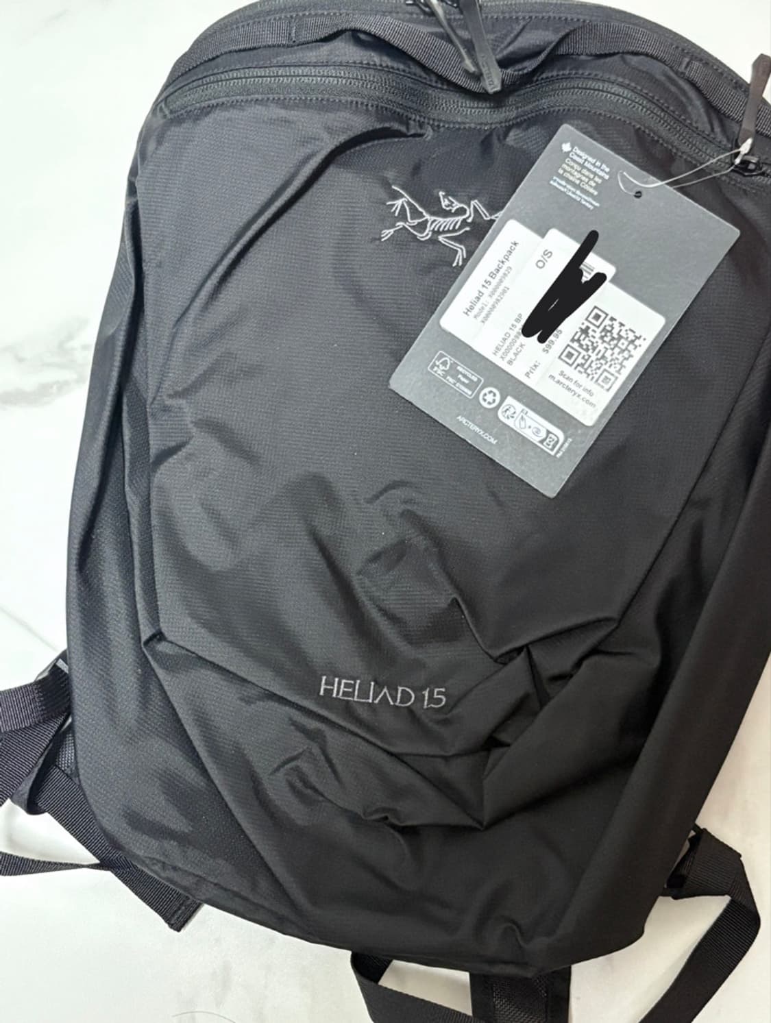 아크테릭스 헬리아드15 블랙  상품이미지1