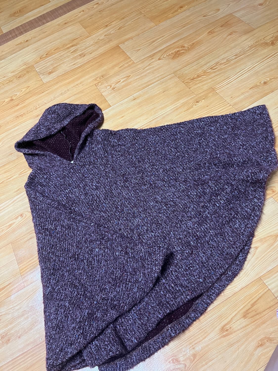 니트 판초 상품이미지1