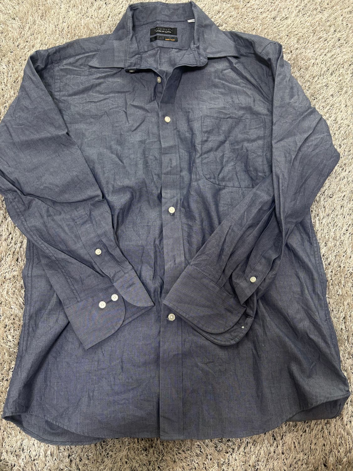 일제 HILTON 오코텍스 셔츠 사이즈 100-105 상품이미지1