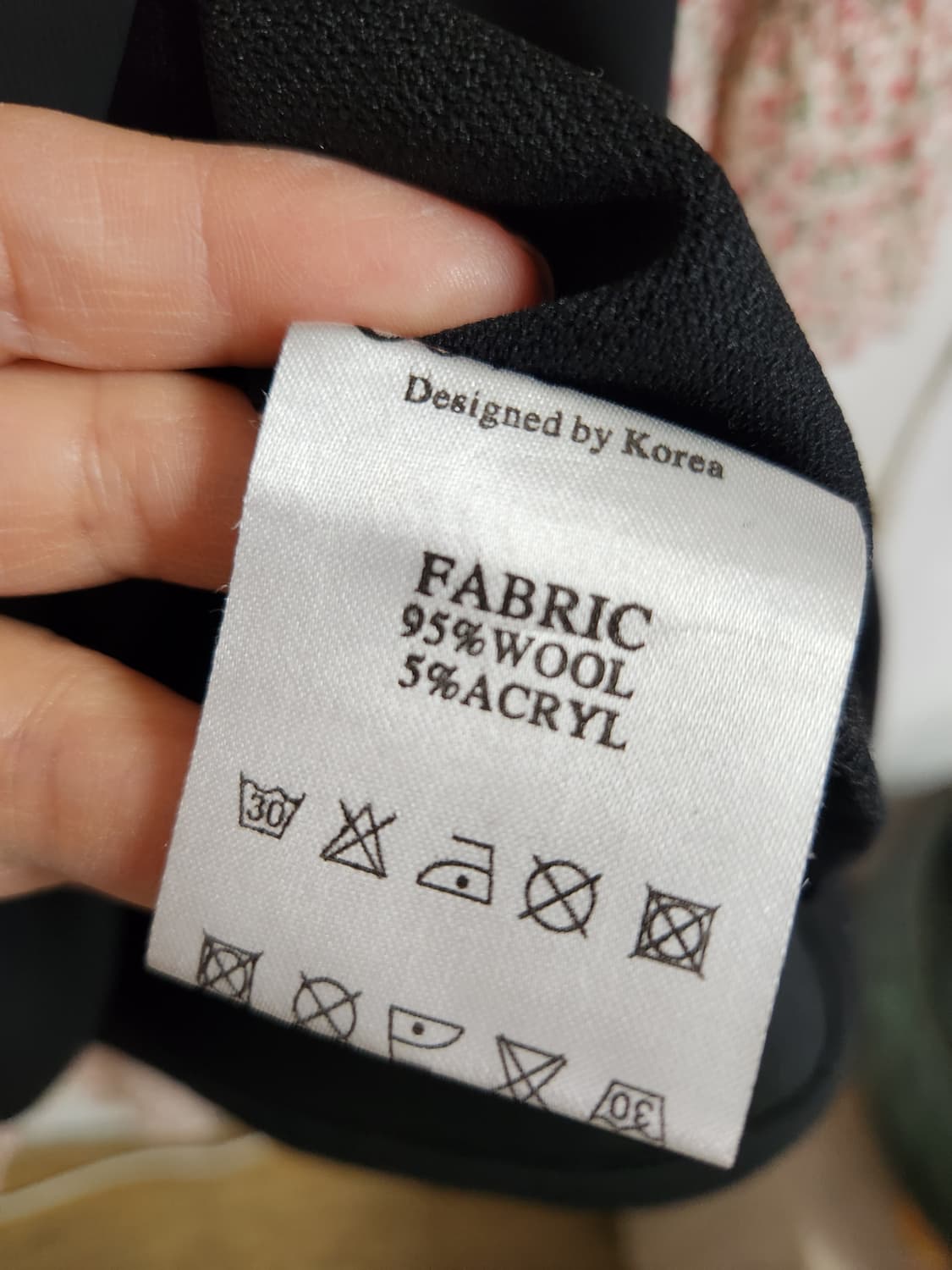 블랙 시스루 배색 미니 원피스 XS 상품이미지5