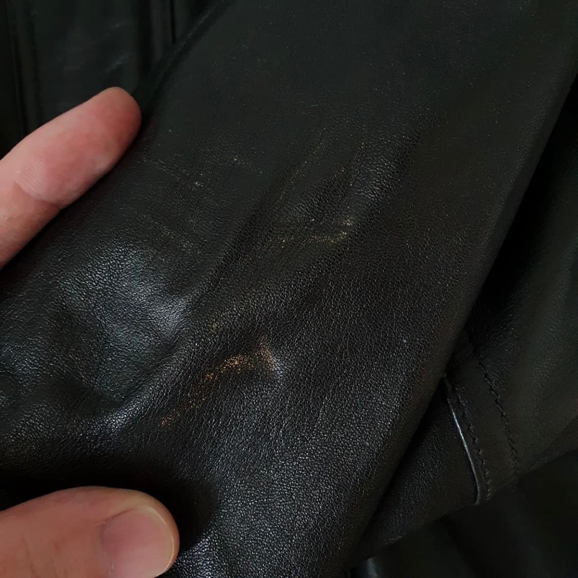 빈티지 양가죽 봄버 자켓 점퍼 상품이미지6