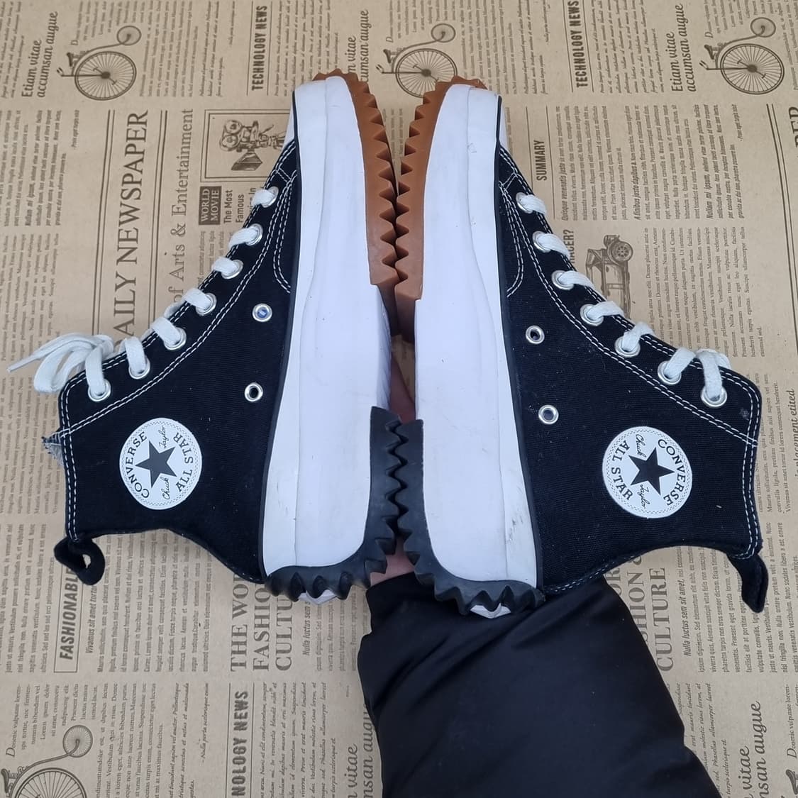 컨버스 런스타하이크 여성하이탑220 상품이미지5