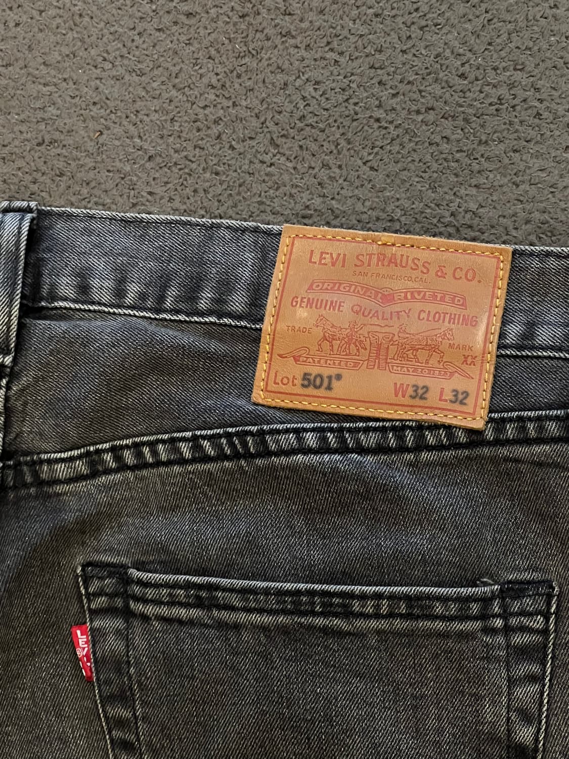 리바이스 501 프리미엄 데님 스트레이트 처분  상품이미지5