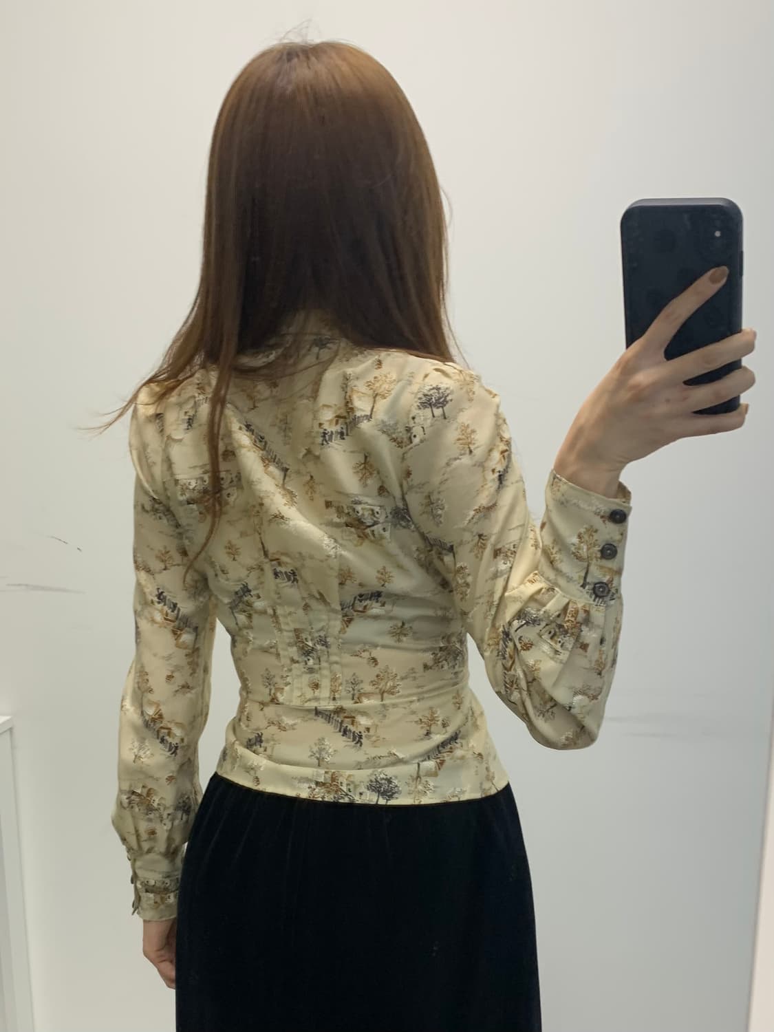 빅카라 퍼프 블라우스 상품이미지9