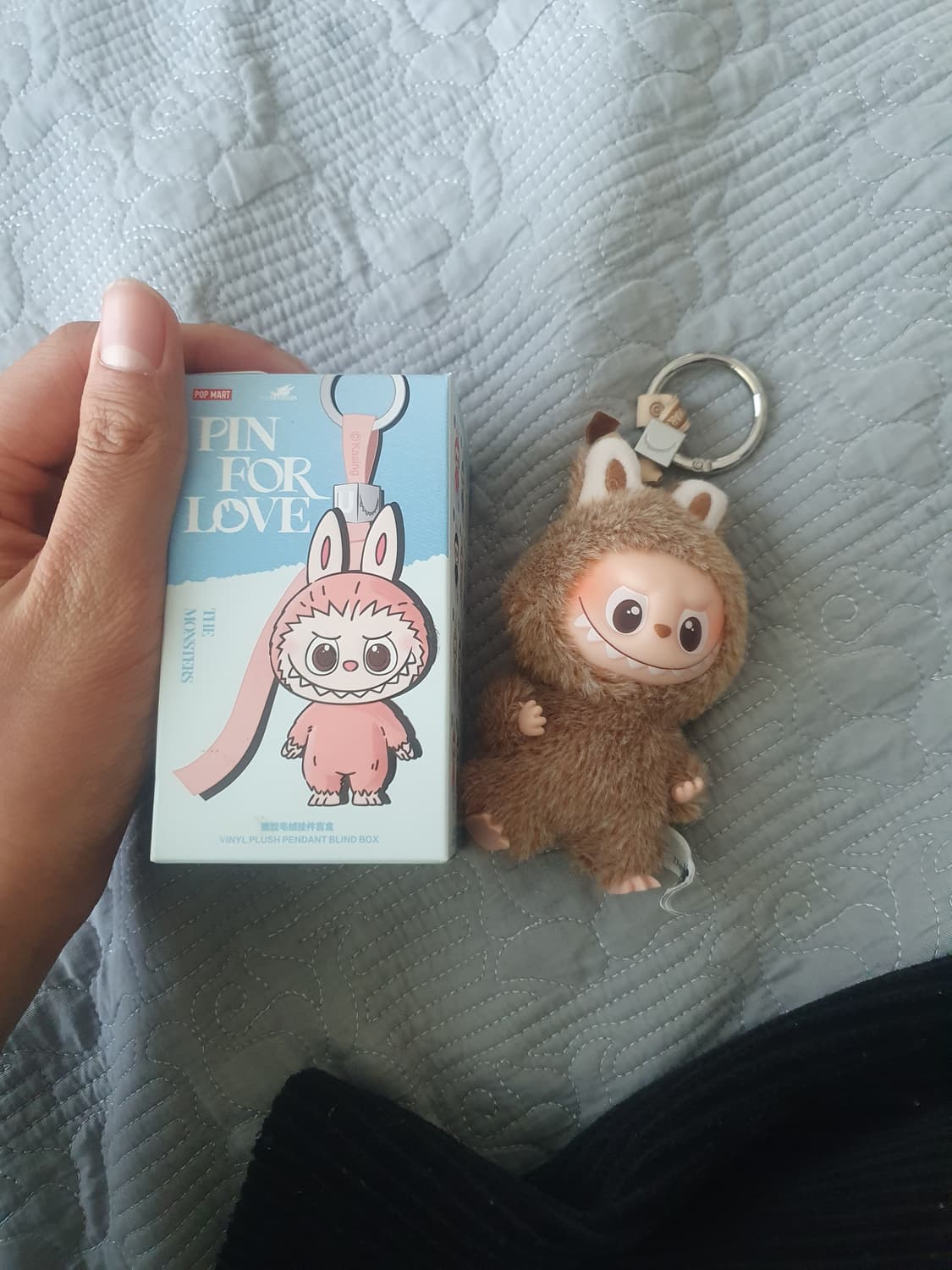 팝마트 라부부 더 몬스터즈 내 마음속 비밀번호 시리즈 바이닐 플러시 펜던 상품이미지1