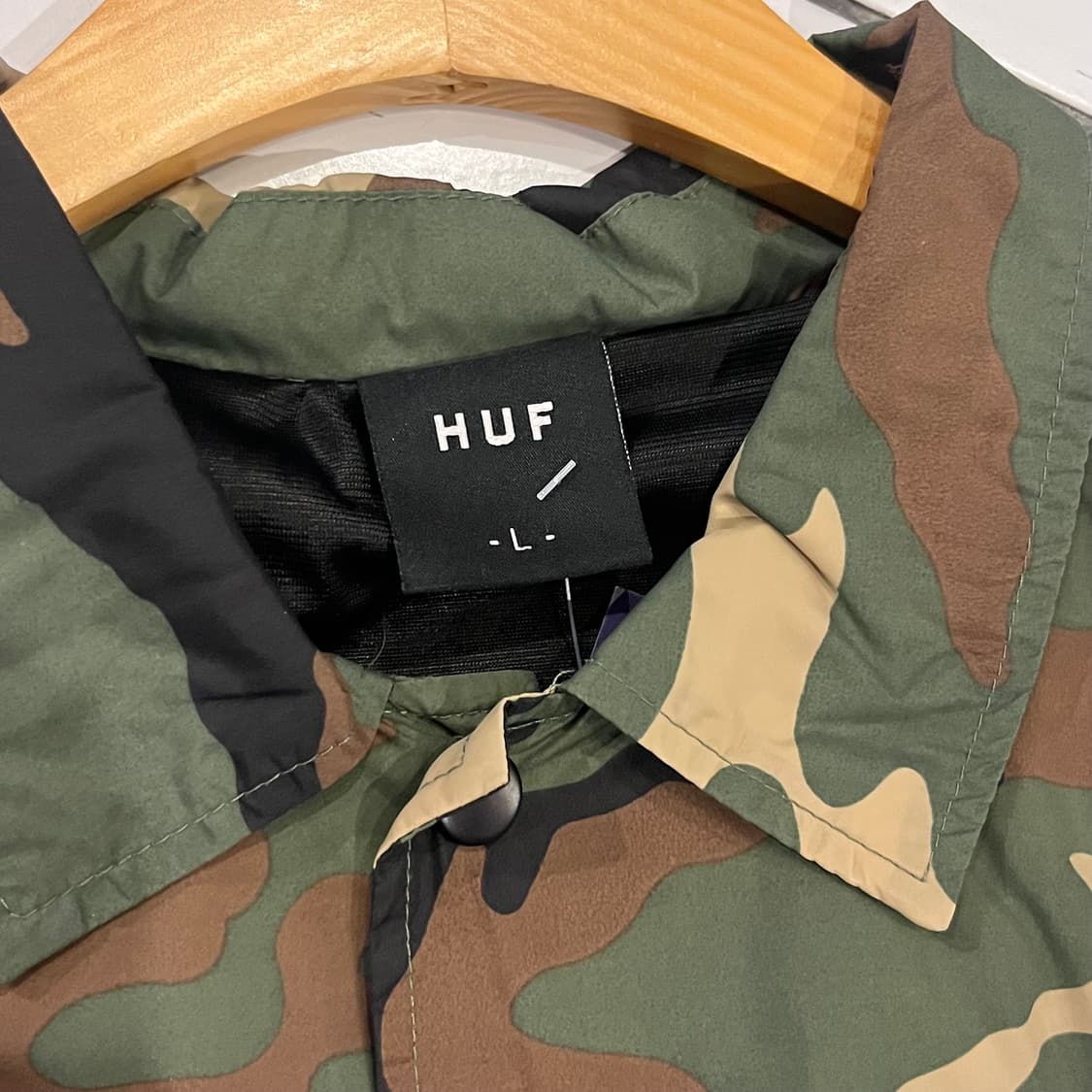 HUF 카모 코치자켓 상품이미지4