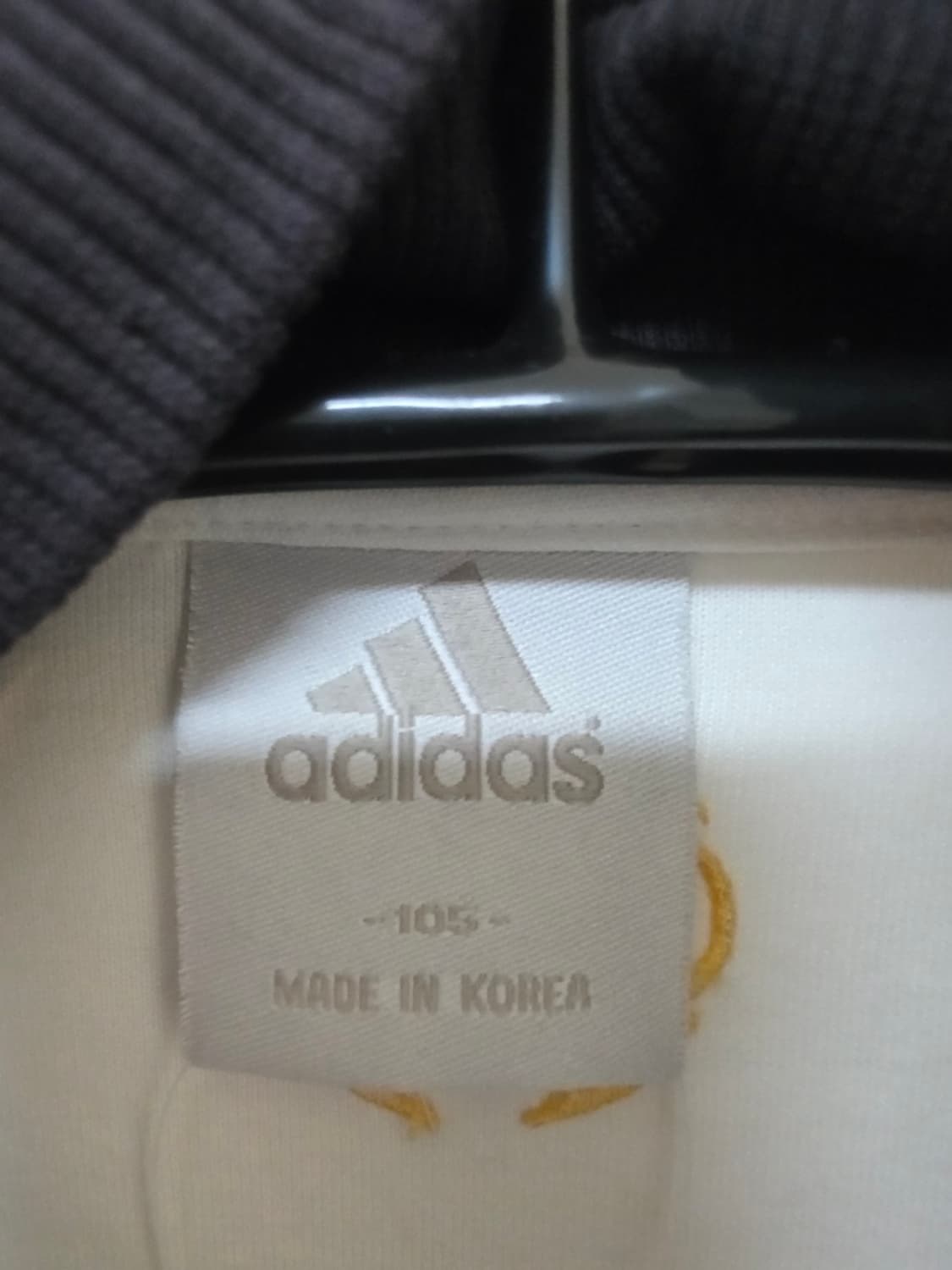 아디다스 뉴캐슬 트레이닝탑 져지 흰검 상품이미지9