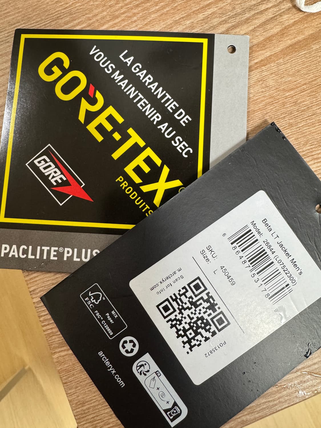 [L] 아크테릭스 베타 LT 자켓 상품이미지2