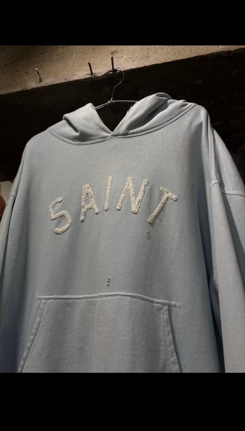 SAINT MICHAEL 세인트 미카엘 펠트 후드 XL 상품이미지1