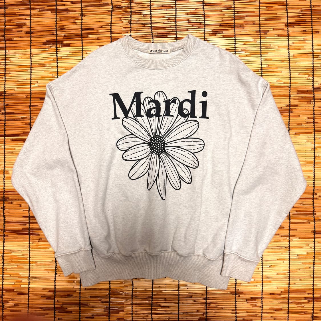 마르디 그레이 플라워 맨투맨 L 상품이미지1